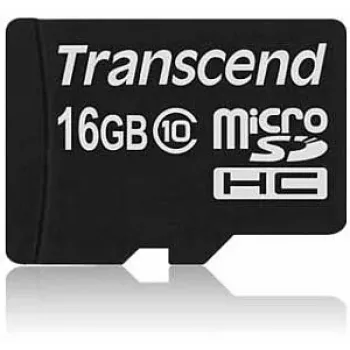 Zibatmiņa Transcend 16GB MicroSDHC Class 10 TS16GUSDC10