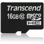 Zibatmiņa Transcend 16GB MicroSDHC Class 10 TS16GUSDC10
