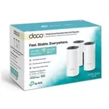 TP-Link AC1200 + AV1000 Viss mājas hibrīda tīkla Wi-Fi sistēma, 3 komplektā