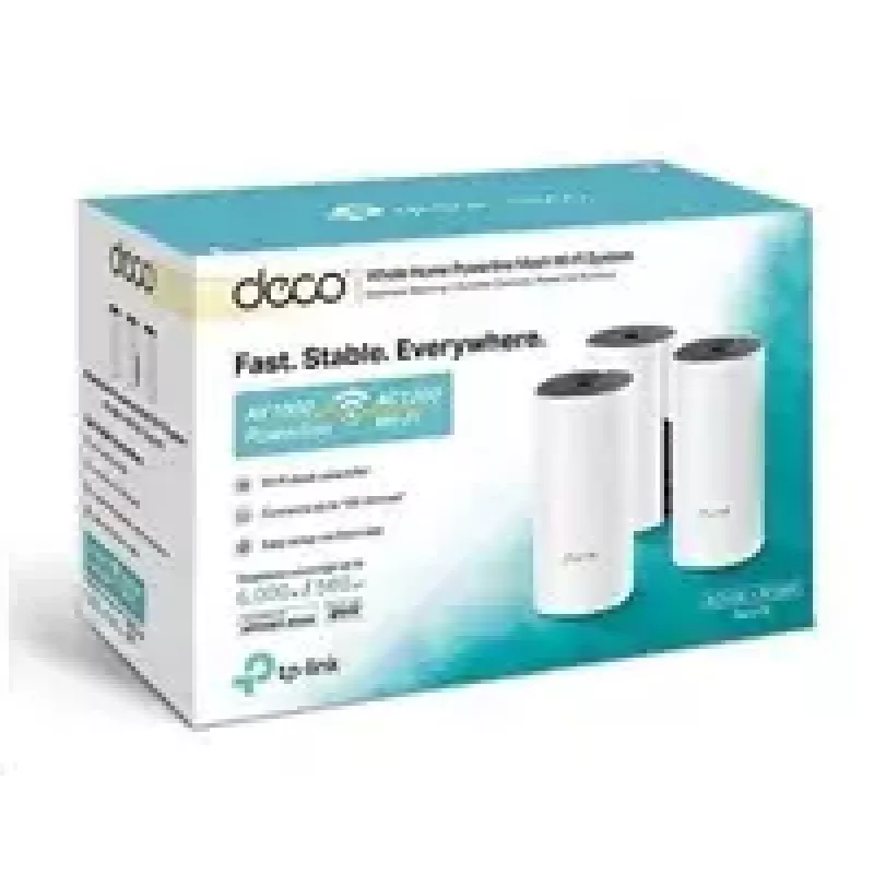 TP-Link AC1200 + AV1000 Viss mājas hibrīda tīkla Wi-Fi sistēma, 3 komplektā