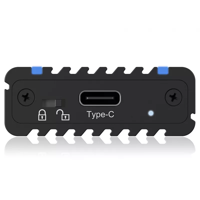 ICY BOX IB-1824ML-C31 SSD korpuss Melns M.2