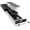 ICY BOX IB-1824ML-C31 SSD korpuss Melns M.2