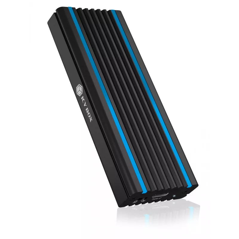 ICY BOX IB-1824ML-C31 SSD korpuss Melns M.2