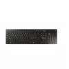 CHERRY DW 9100 SLIM tastatūra un pele komplektā Universāls RF bezvadu + Bluetooth QWERTZ Šveices Melns