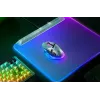 Spēļu pele Razer Basilisk V3 Pro 35K Phantom balta Edition — spēļu virsma optimizēta optiskajām un lāzera pelēm