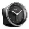 Braun BC07 kvarca modinātājpulkstenis melns