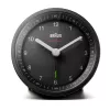 Braun BC07 kvarca modinātājpulkstenis melns