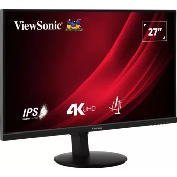 ViewSonic VG Series VG2708-4K datora monitors 68,6 cm (27 colli) 3840 x 2160 pikseļi 4K Ultra HD LED Melns