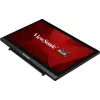 Viewsonic TD1630-3 datora monitors 39,6 cm (15,6 collu) 1366 x 768 pikseļi HD LCD skārienekrāns Multi-user Melns