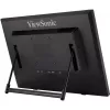 Viewsonic TD1630-3 datora monitors 39,6 cm (15,6 collu) 1366 x 768 pikseļi HD LCD skārienekrāns Multi-user Melns