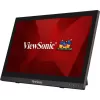 Viewsonic TD1630-3 datora monitors 39,6 cm (15,6 collu) 1366 x 768 pikseļi HD LCD skārienekrāns Multi-user Melns