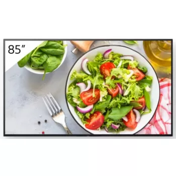 Sony FW-85BZ35L Signage Display Digital signage flat panel 2.16 m (85 collas) LCD Wi-Fi 550 cd/m² 4K Ultra HD Melns Android 24/7