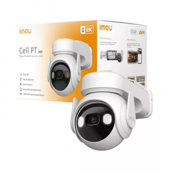 Imou Cell PT kupolveida IP drošības kamera āra lietošanai 2304 x 1296 pikseļi sienas montāžai