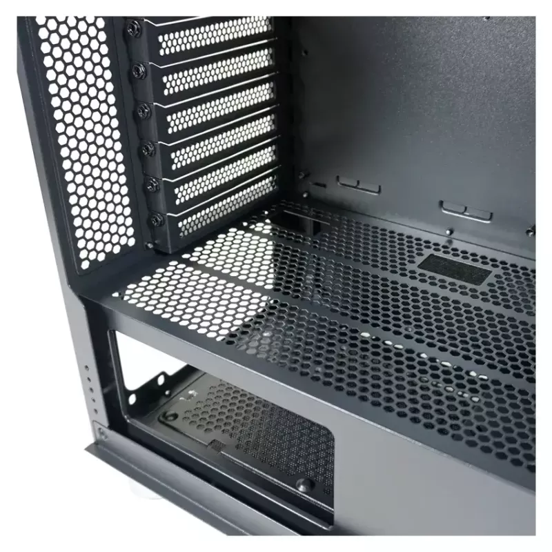 PC korpuss LC-Power LC-8000B-ON Midi Tornis Melns