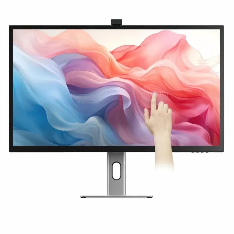 ALOGIC galda monitors - Clarity Max Touch - 32 collu skārienekrāns - 3840x2160 (4K UHD) ar USB-C barošanas padevi un tīmekļa kameru