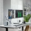 ALOGIC galda monitors - Clarity Max Touch - 32 collu skārienekrāns - 3840x2160 (4K UHD) ar USB-C barošanas padevi un tīmekļa kameru