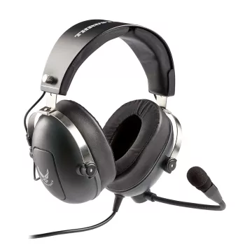 Thrustmaster T.Flight U.S. Air Force austiņas ar vadu galvas lente Aviācija/Gaisa satiksmes vadība Melns, Pelēks