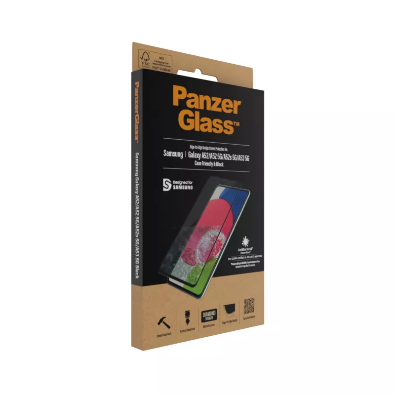 PanzerGlass ® Ekrāna aizsargs Samsung Galaxy A52 | A52 5G | A52s 5G | A53 5G