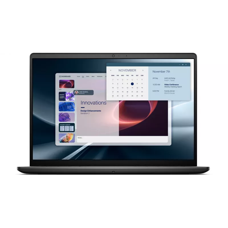 DELL Pro 14 Essential PV14255 AMD Ryzen™ 5 220 klēpjdators 35,6 cm (14 collu) Full HD+ 16 GB DDR5-SDRAM 512 GB SSD Wi-Fi 6 (802.11ax) Windows 11 Pro Melns