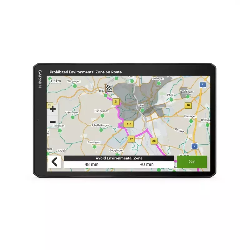 Navigators Garmin Camper 1095 Melns