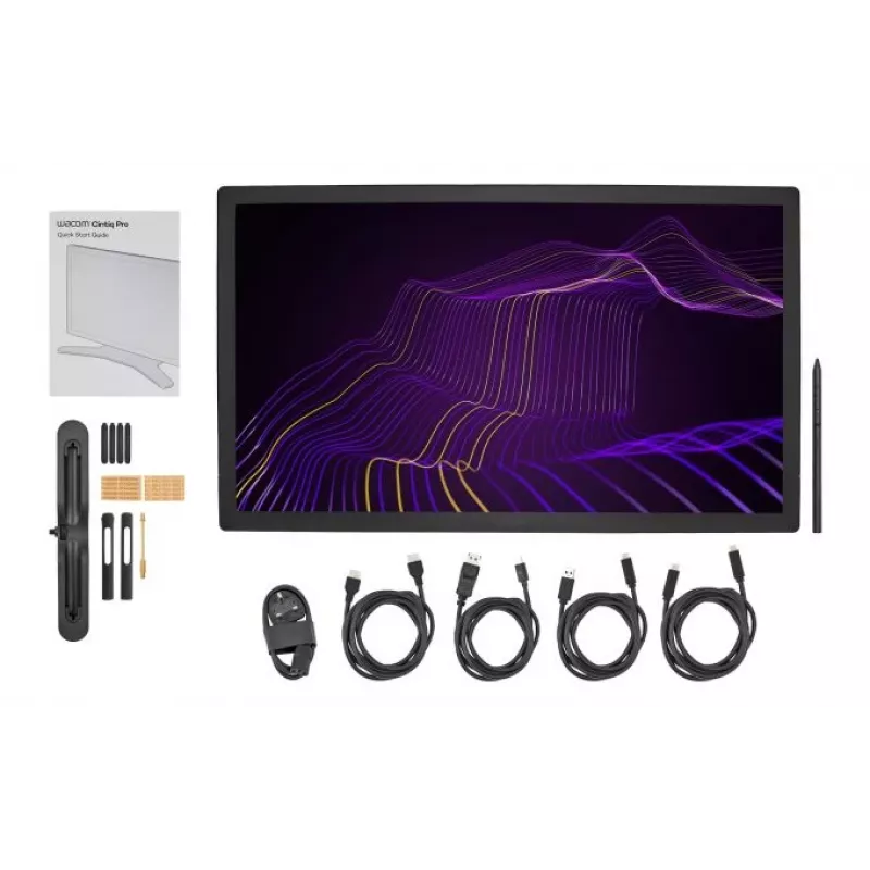 WACOM zīmēšanas planšete - Cintiq Pro 27 - 27 collas - 3840x2160 (4K UHD) - ar statīvu