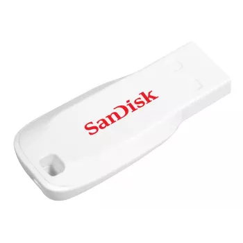 WESTERN DIGITAL SanDisk Cruzer Blade - 16GB USB zibatmiņa - USB 2.0 - balta