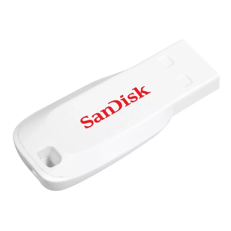 WESTERN DIGITAL SanDisk Cruzer Blade - 16GB USB zibatmiņa - USB 2.0 - balta