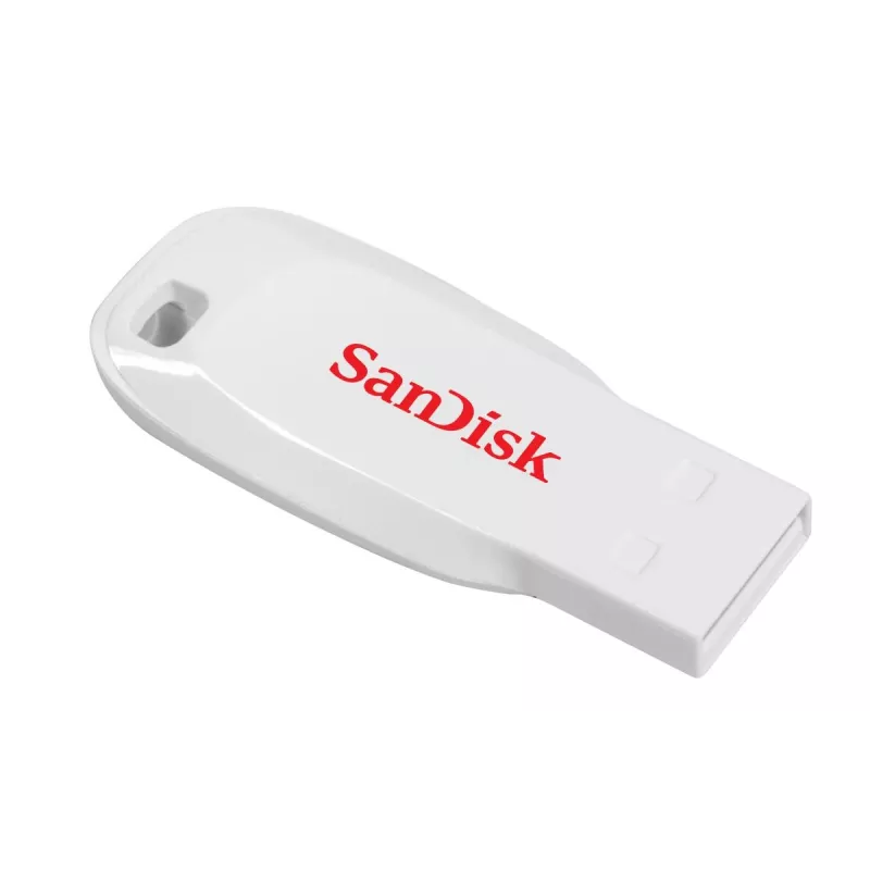 WESTERN DIGITAL SanDisk Cruzer Blade - 16GB USB zibatmiņa - USB 2.0 - balta