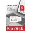WESTERN DIGITAL SanDisk Cruzer Blade - 16GB USB zibatmiņa - USB 2.0 - balta