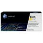 HP 651A dzeltenais oriģinālais LaserJet tonera kārtridžs, 16000 lpp., dzeltens, 1 gab.