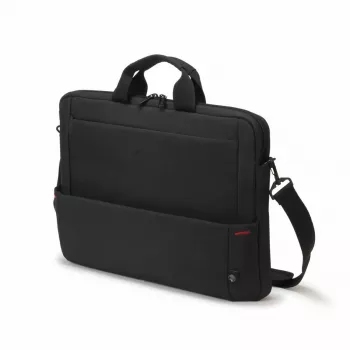 DICOTA Eco plāns Case Plus Base - 13-15.6 inch piezīmjdatora somiņa - melna / 300d pārstrādāts PET poliesters