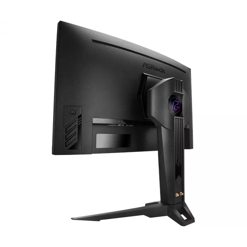 ASROCK Gaming Monitor - Pg27qrt2a - 27in - 2560 X 1440 Qhd - Izliekts 180Hz - Melns