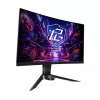 ASROCK Gaming Monitor - Pg27qrt2a - 27in - 2560 X 1440 Qhd - Izliekts 180Hz - Melns