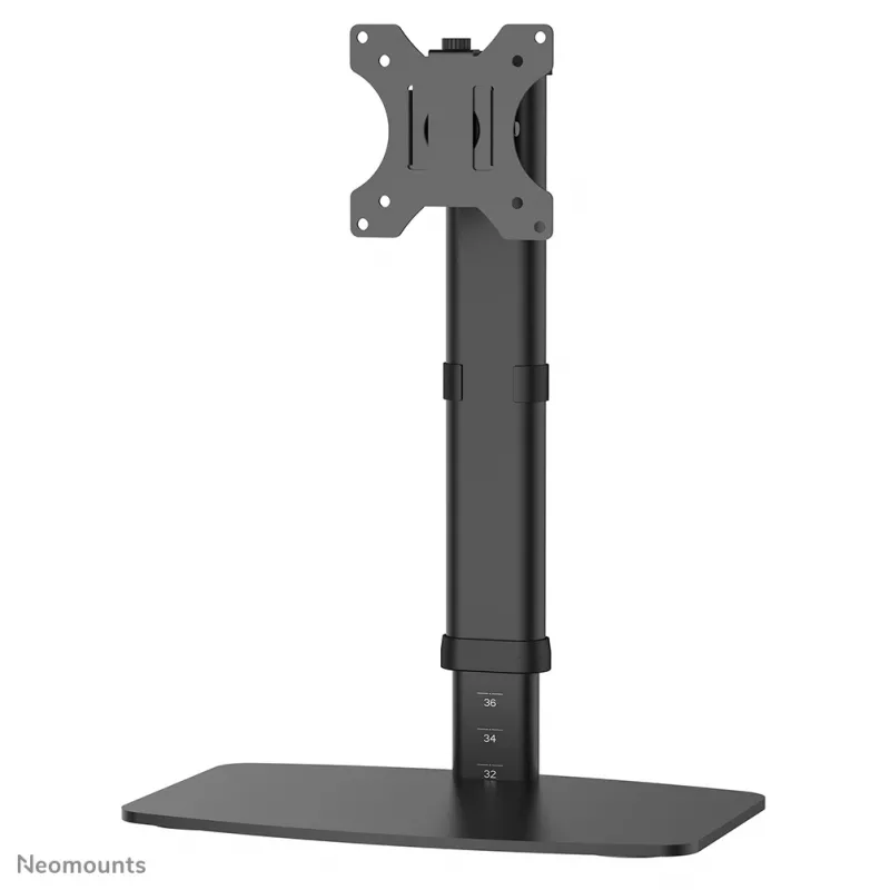Neomounts FPMA-D890BLACK Monitora statīvs 10-30 collas, Brīvi stāvošs, 6 kg, 25,4 cm (10 collas), 76,2 cm (30 collas), 100 x 100 mm, Melns
