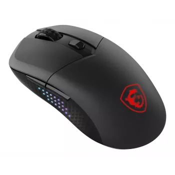 MSI VERSA 300 ELITE WIRELESS pele Gaming Labā roka RF bezvadu + Bluetooth + USB Type-C optiskā 26000 DPI