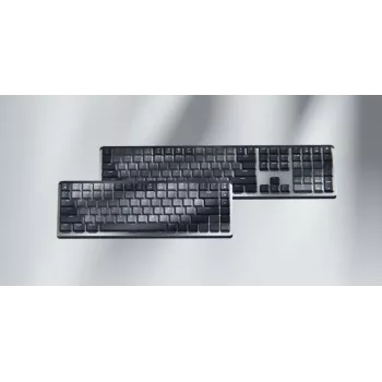 LOGITECH MX Mechanical bezvadu apgaismota veiktspējas tastatūra - Graphite US International Qwerty Tactile Quiet