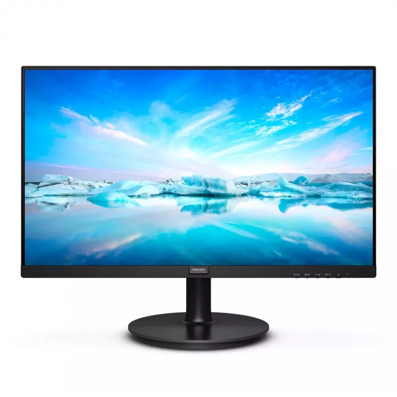 Philips V Line 222V8LA/00 datora monitors 54.6 cm (21.5 collas) 1920 x 1080 pikseļi Full HD LCD Melns