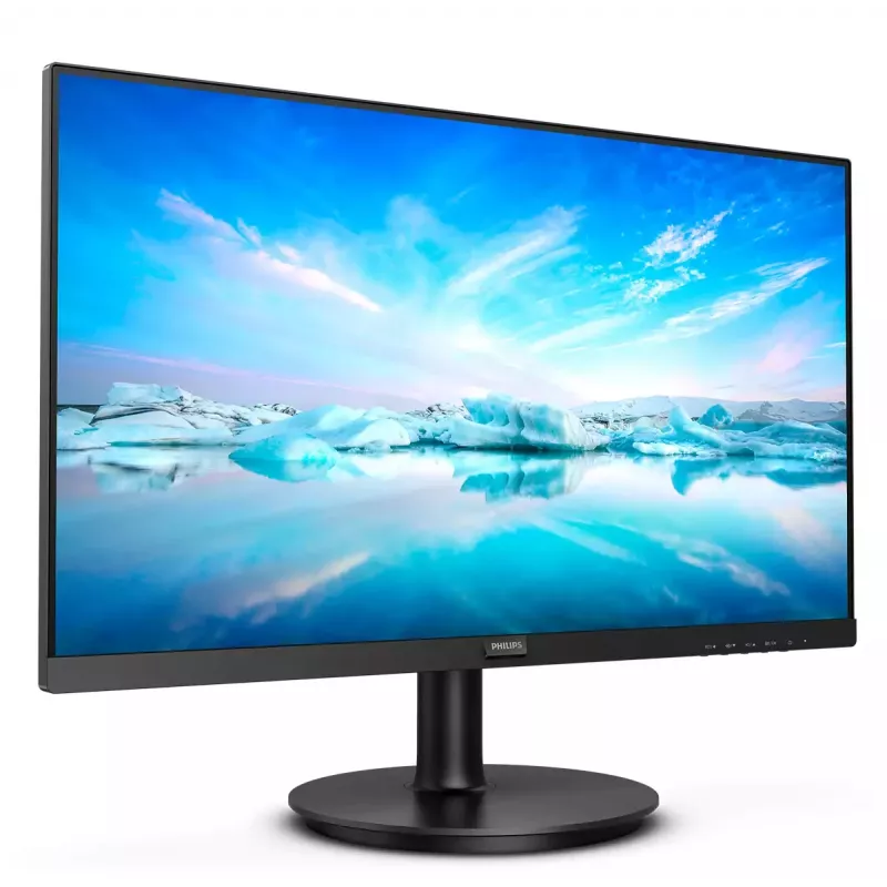 Philips V Line 222V8LA/00 datora monitors 54.6 cm (21.5 collas) 1920 x 1080 pikseļi Full HD LCD Melns