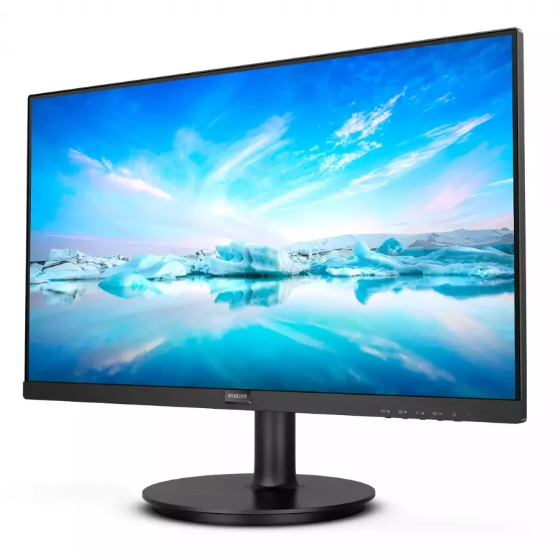Philips V Line 222V8LA/00 datora monitors 54.6 cm (21.5 collas) 1920 x 1080 pikseļi Full HD LCD Melns