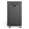 DIGITUS 16U AVS statīvs 780x507x460 mm vītņoti montāžas caurumi ritentiņi melns