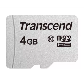 TRANSCEND Micro Sdhc Card 300s 4GB Uhs-i U1 bez adaptera