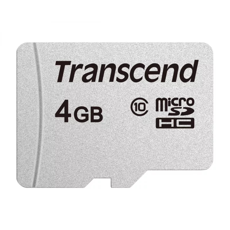 TRANSCEND Micro Sdhc Card 300s 4GB Uhs-i U1 bez adaptera