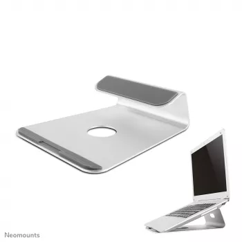 Neomounts NSLS025 Laptop statīvs 10-17 collas - universāls, Laptop statīvs, Sudraba, Alumīnijs, 25,4 cm (10 collas), 43,2 cm (17 collas), 5 kg
