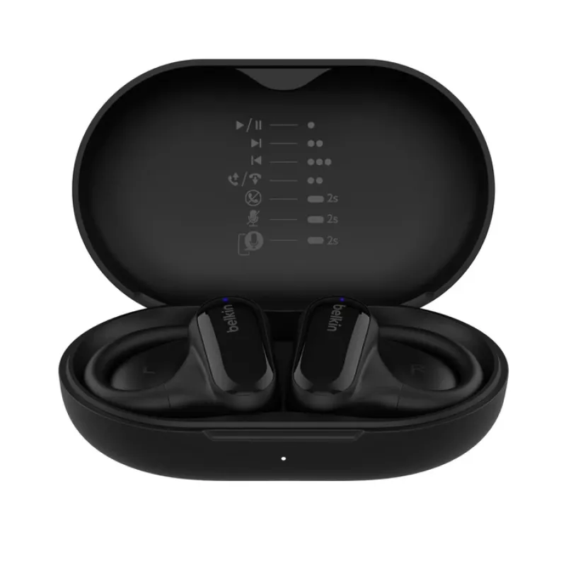 BELKIN austiņas - Soundform Clearfit - Bezvadu - Melnas