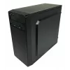 Datora korpuss LC-Power LC-2017MB-ON Micro Tower Melns