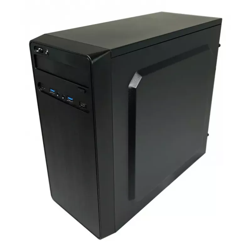 Datora korpuss LC-Power LC-2017MB-ON Micro Tower Melns
