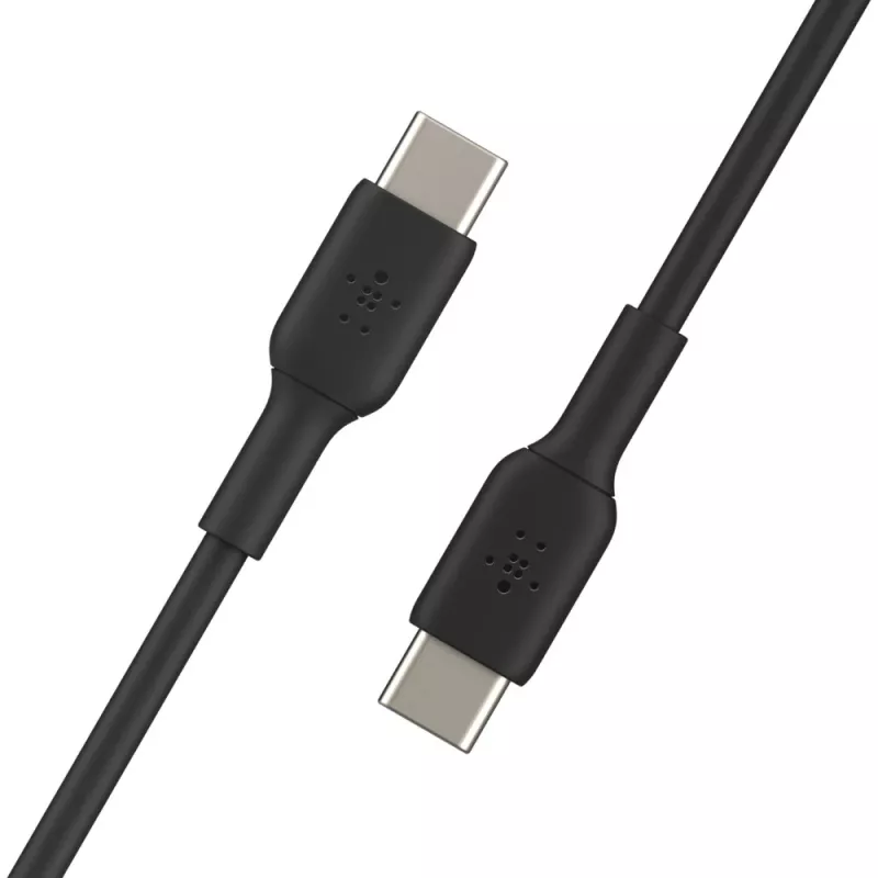 BELKIN USB-C uz USB-C kabelis 2 m melns