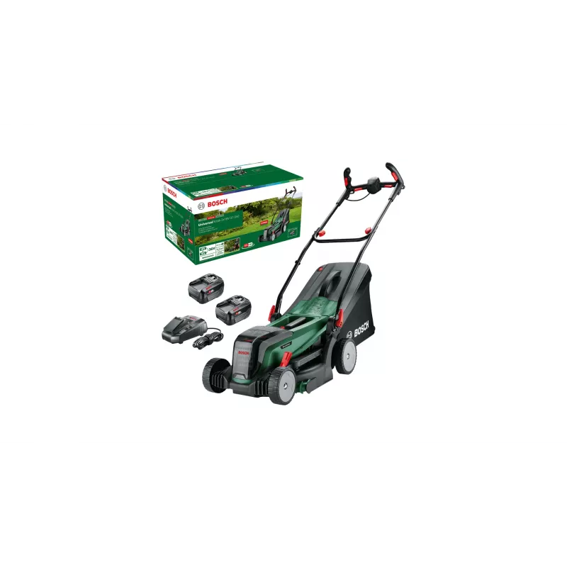 Bosch 37-550 Stumjams zāliena pļāvējs ar bateriju, melns, zaļš