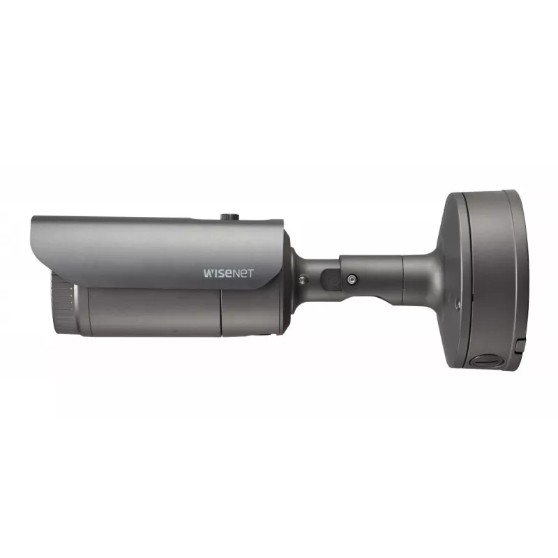 Hanwha Vision WiseNet X XNO-6080R āra cilindriskā IP kamera, 2 MP, 2,8-12 mm, diena/nakts, pret vandālismu izturīga, pelēka