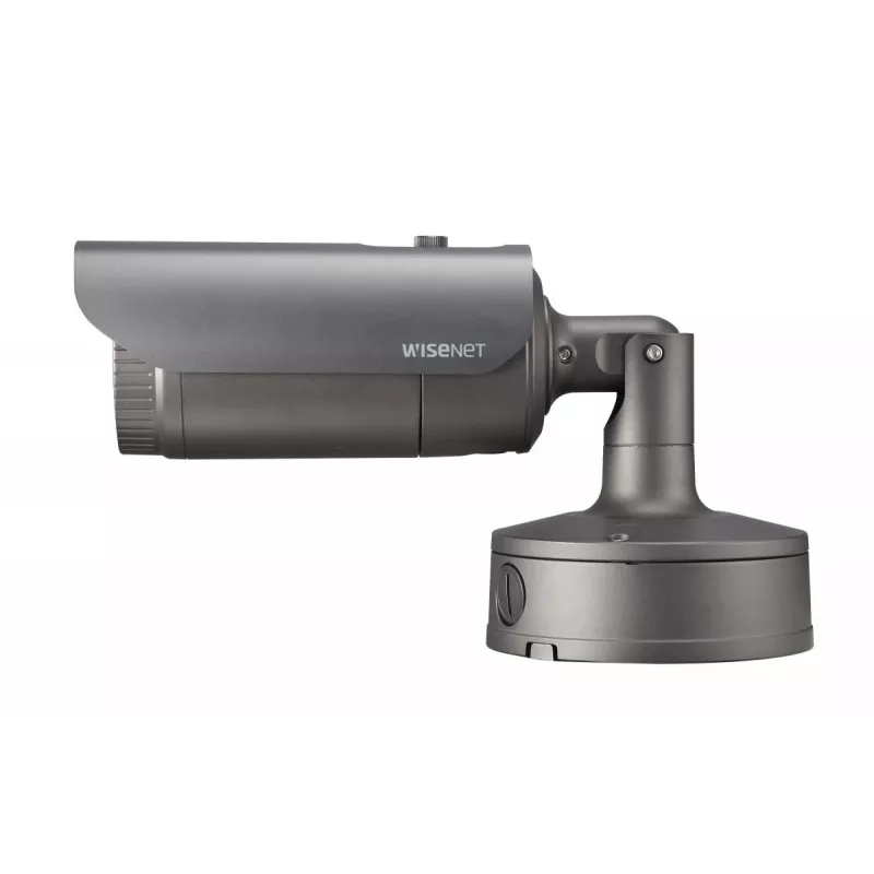 Hanwha Vision WiseNet X XNO-6080R āra cilindriskā IP kamera, 2 MP, 2,8-12 mm, diena/nakts, pret vandālismu izturīga, pelēka